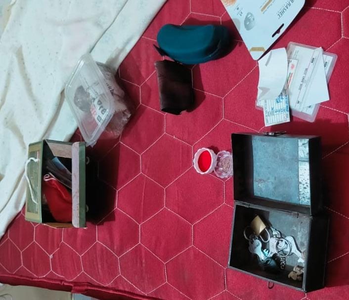 Cash and jewellery stolen from police officer's house