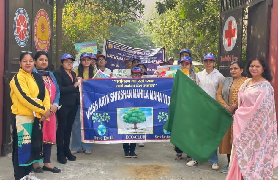 Created awareness for plastic free campus