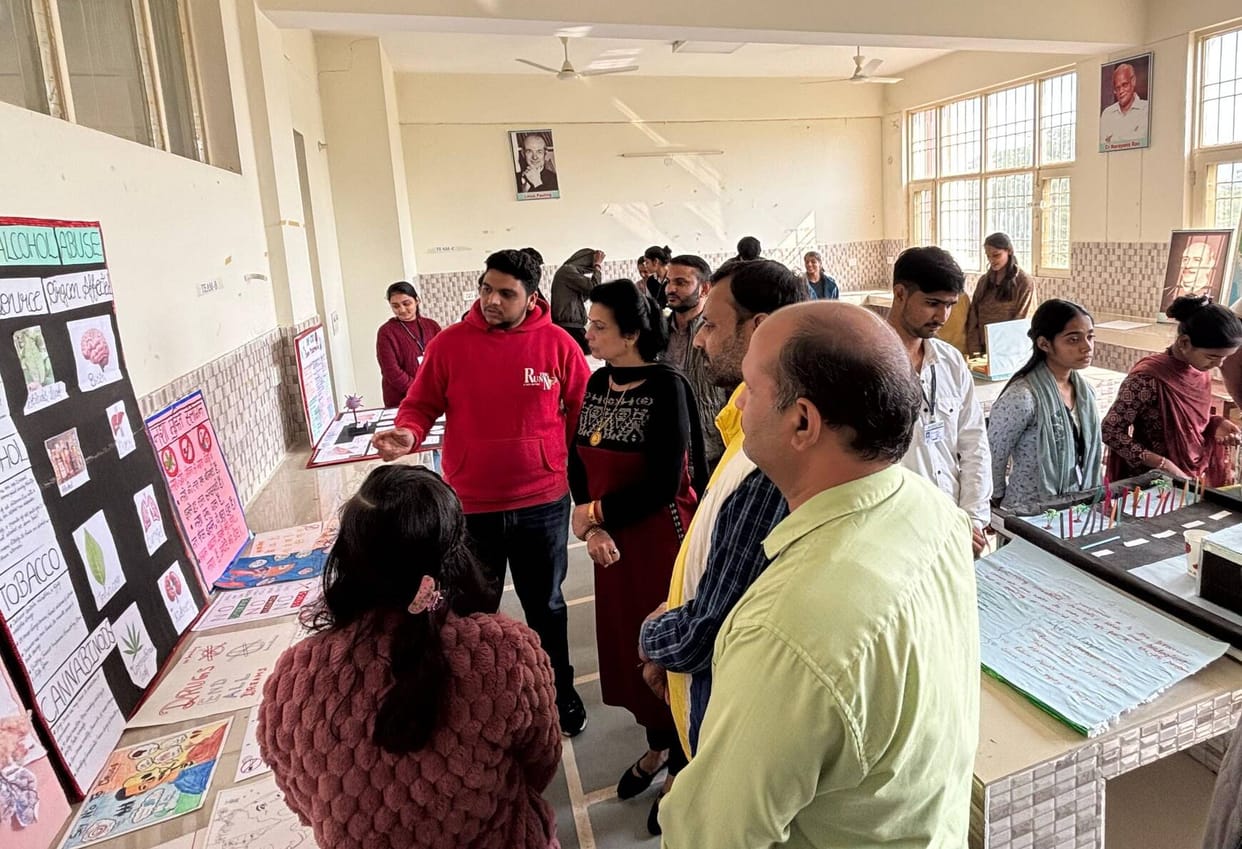 Yash and Ekankhi created the best model on anti-drug and alcohol abuse.