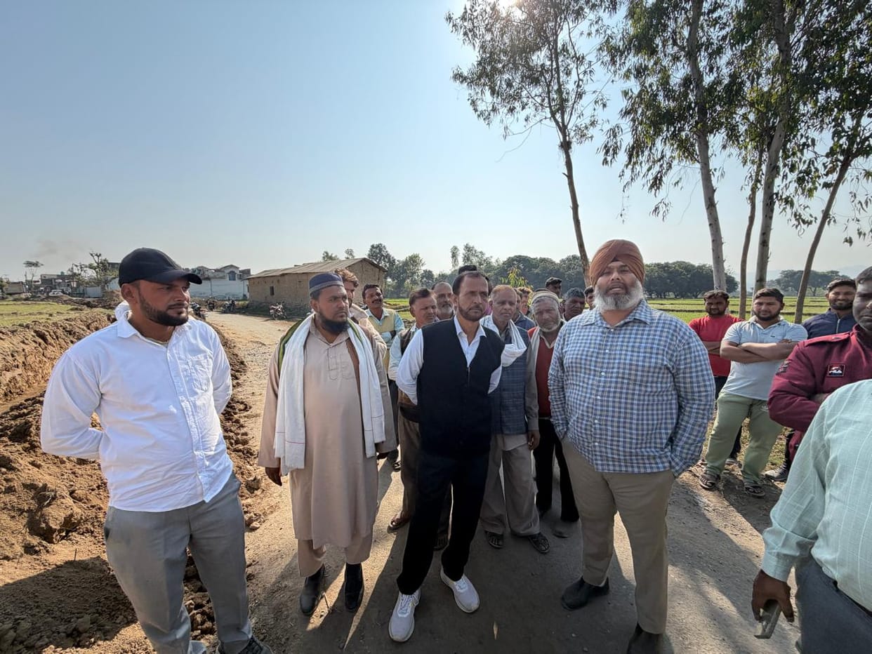 Uproar over illegal occupation, construction halted