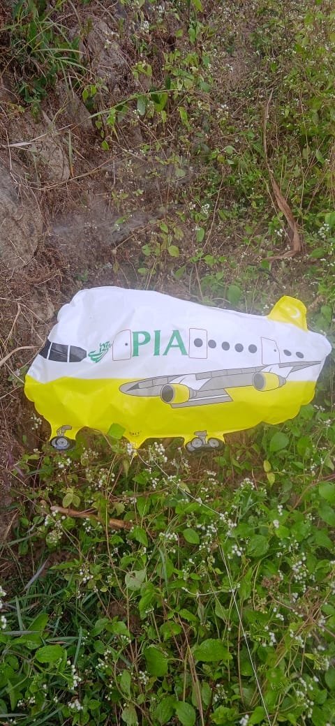 Pakistani balloon found in Dadyana village of Aauhar Panchayat