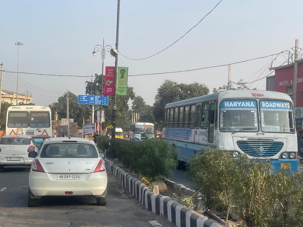 Roadways buses did not ply on local routes, causing inconvenience to passengers