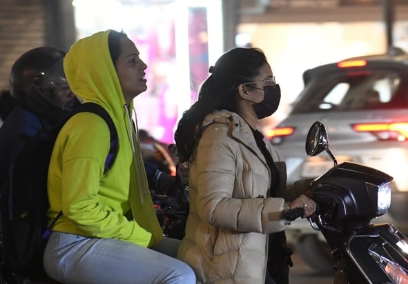 Cold winds intensify, mercury drops by one and a half degrees