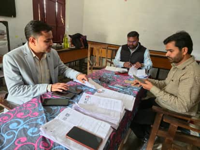 Political news in district.