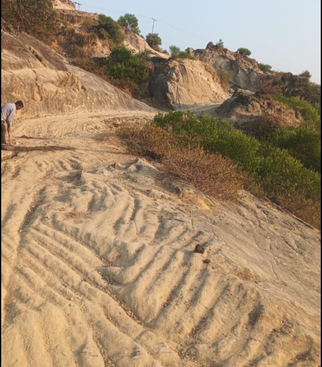 parmandal news, road damage