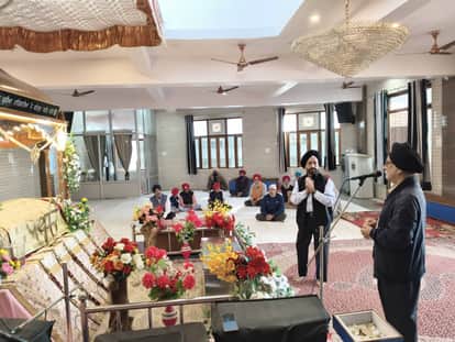 Guru Tegh Bahadur sacrificed his life to protect human values.