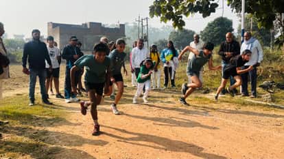 Lavi and Tanu came first in the running competition