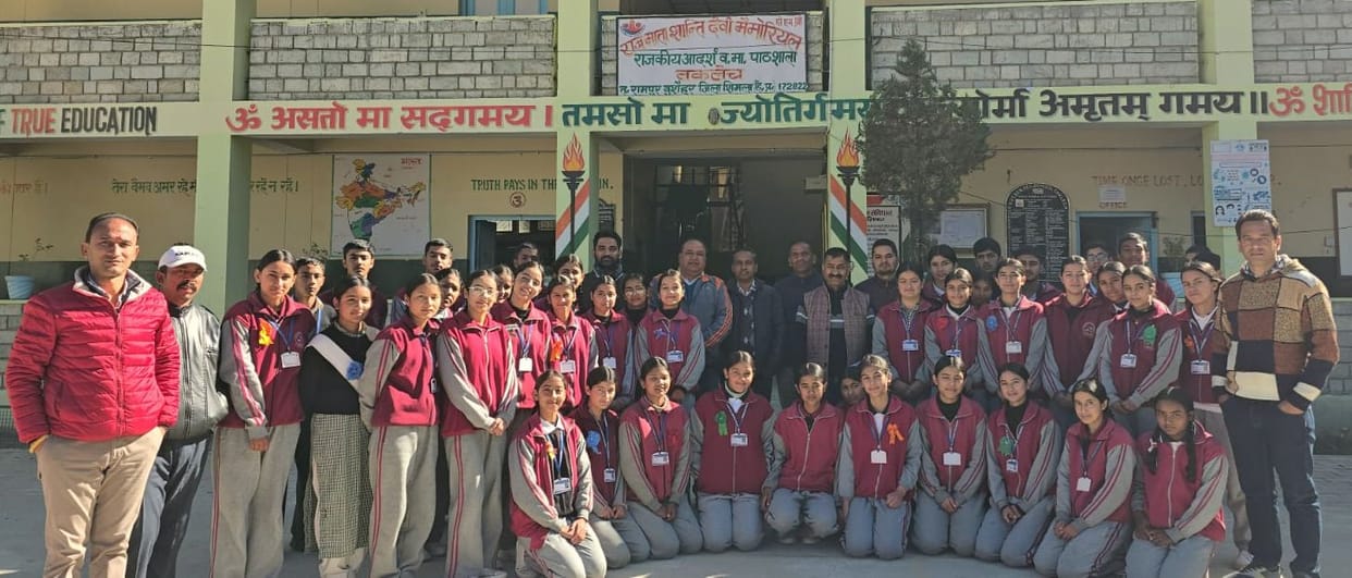 Experts gave information about agriculture to the students in Taklech School