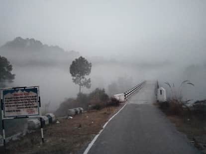 The smoke from the furnaces is choking the air, making it difficult to breathe.