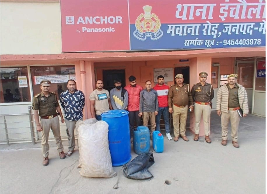 Six arrested for filling adulterated liquor in branded liquor bottles