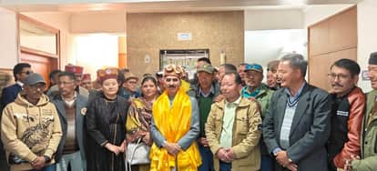 MLA Anuradha met the Chief Minister in Dharamshala