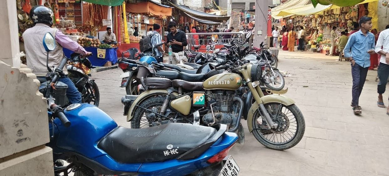 Police claim impenetrable security, yet vehicles are still reaching the main entrance of the temple