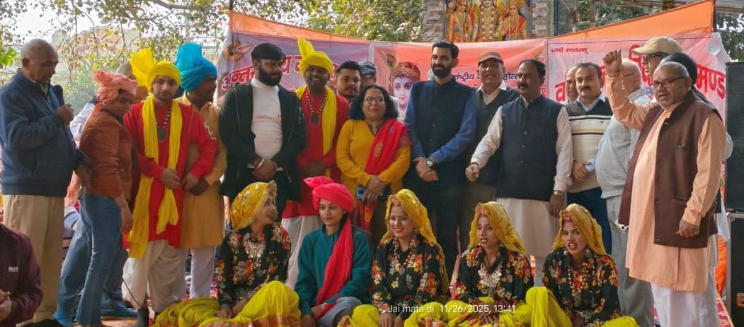 The verses of Geeta are like golden letters: SDM Pulkit
