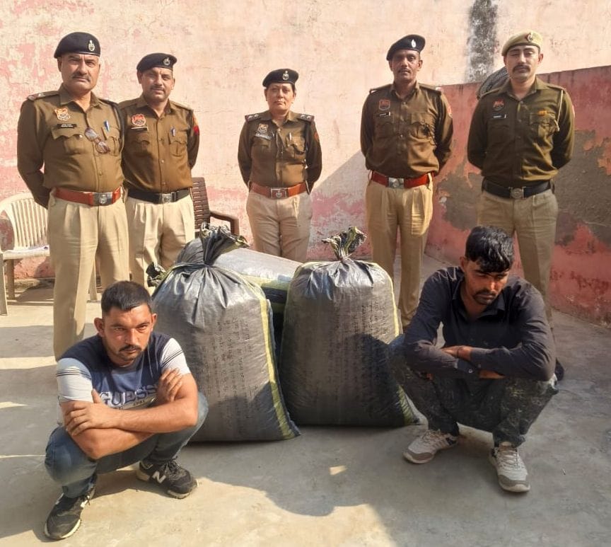 72 kg of poppy husk recovered from truck, two youths arrested