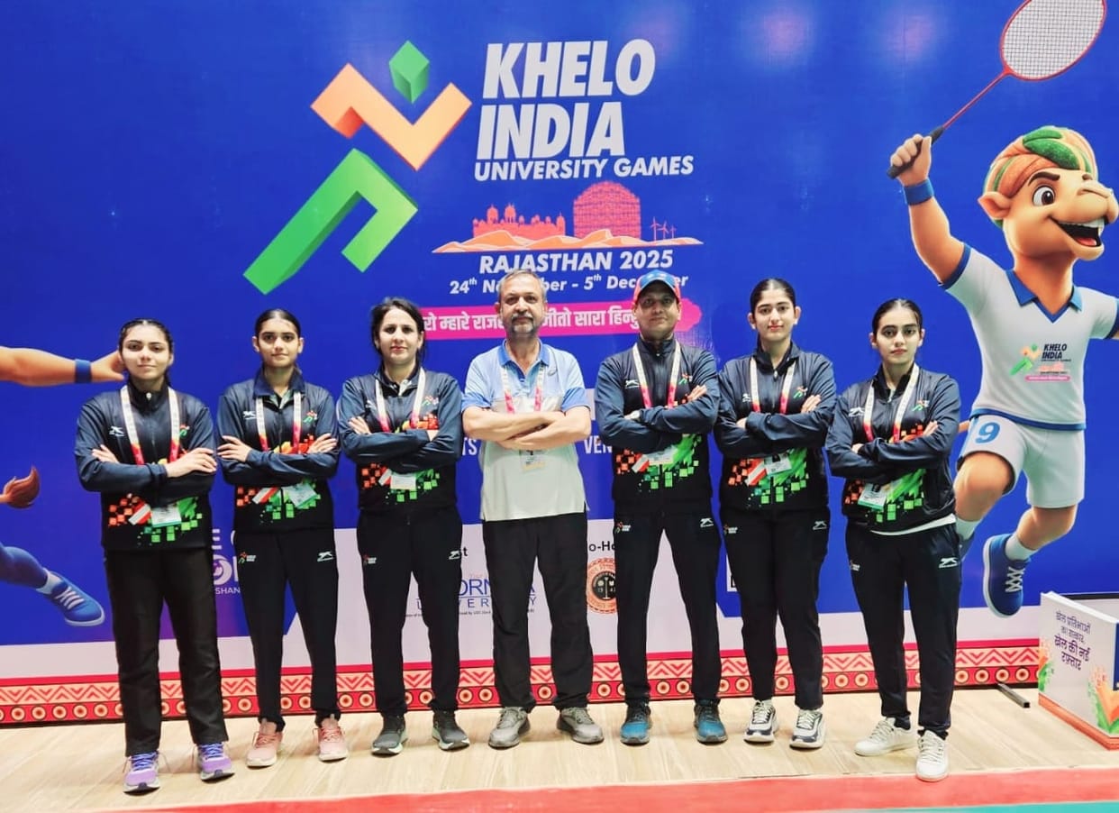 The MDU team advanced to the semifinals of the Khelo India University Games.