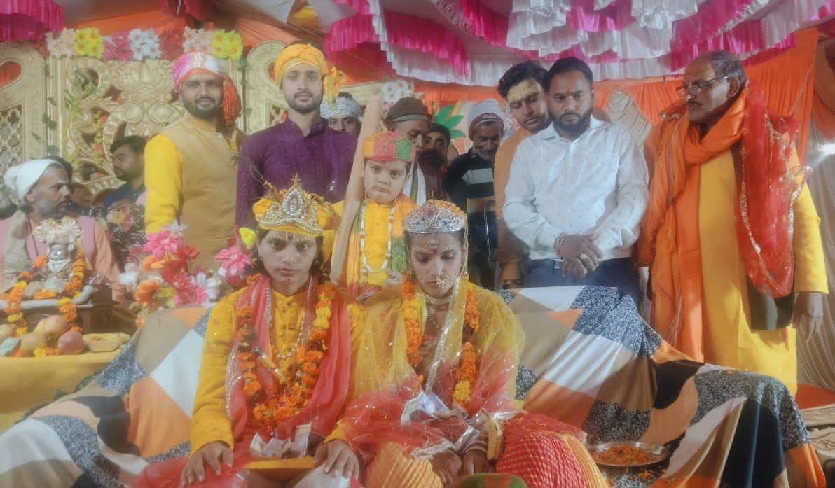 Siddharthnagar News : Shrikrishna-Rukmini marriage told