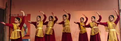 Chitrakoot immersed in the rhythm of Kathak, spectators mesmerized