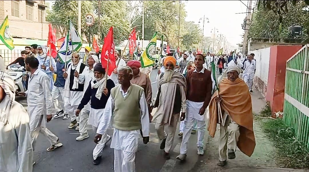 Farmers' protest completes 5 years, 17 organisations protest for pending demands