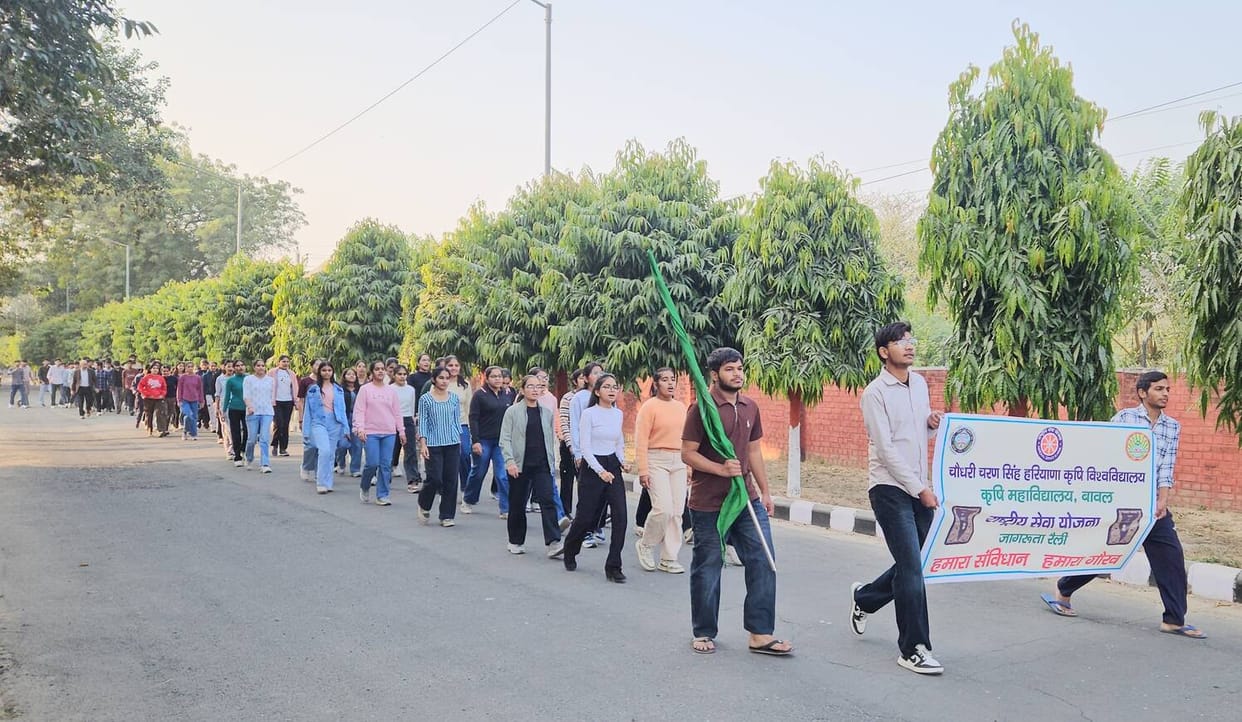 Students took out awareness rally