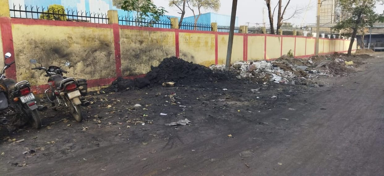 No work was done in the Industrial Estate park, investigation revealed the truth.