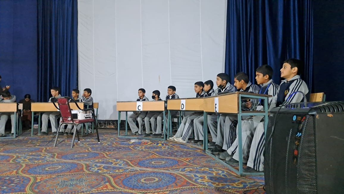 Science fair organized at Padma Chhatra School Rampur