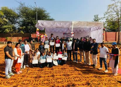 Preeti was first in the 200 meter race and Rinki was first in the lemon race.