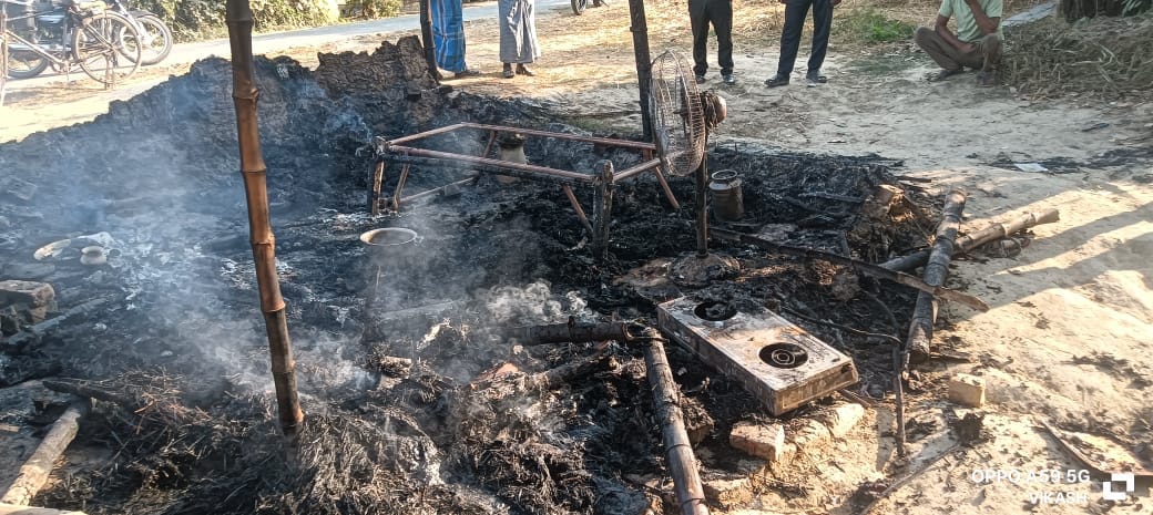Two houses destroyed in fire