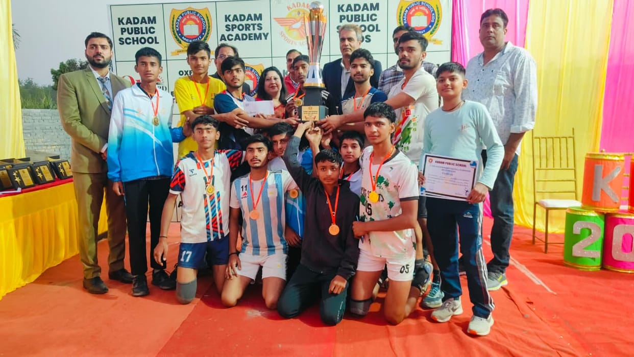 SD Inter College wins Volleyball Championship