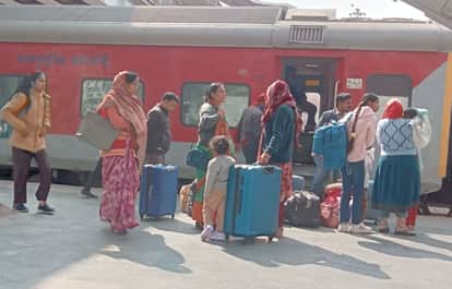 Prayagraj Passenger delayed by three and a half hours