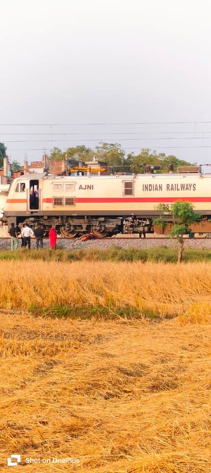 Yashwantpur Express collides with a bull, halted for an hour