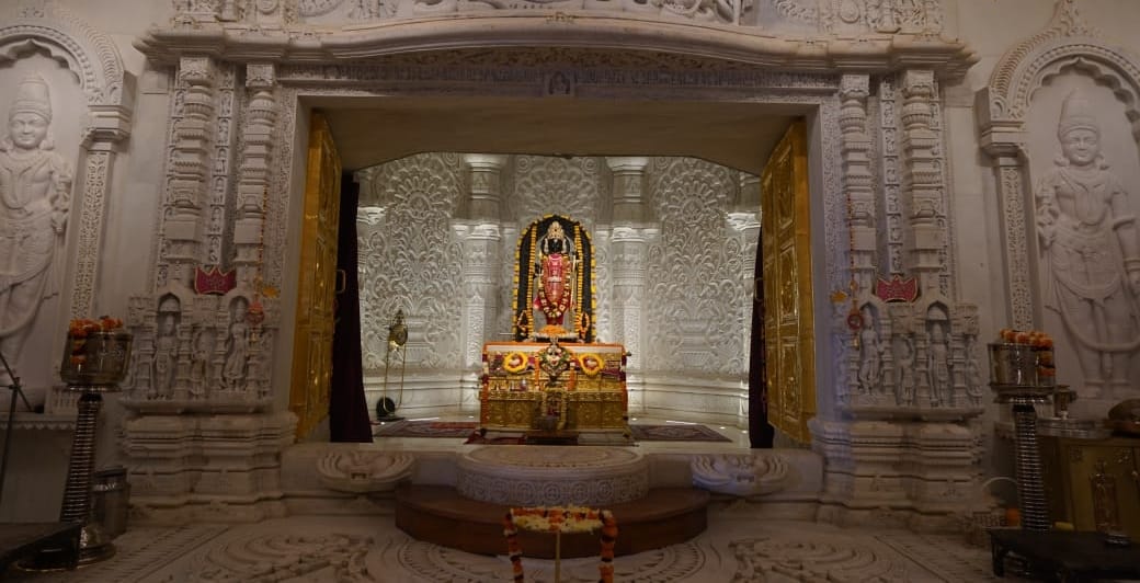 Internal circumambulation will soon begin in the Ram temple complex