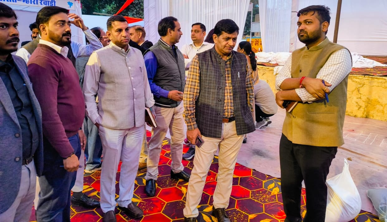 ADC inspected the Bal Bhavan campus and took stock of the preparations.