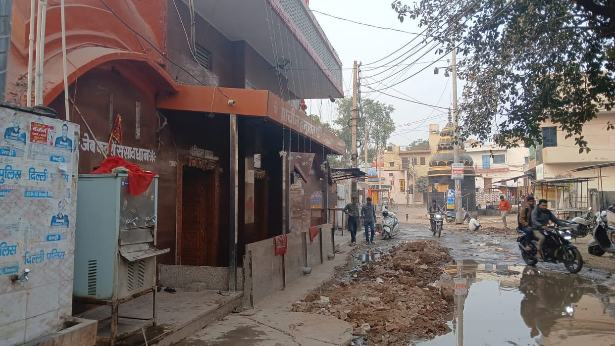 People troubled by the poor condition of the main road will have to wait longer.