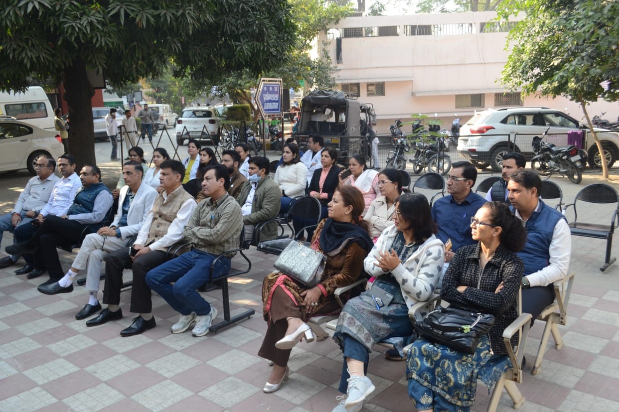 OPD services closed for two hours in protest against direct recruitment of SMO