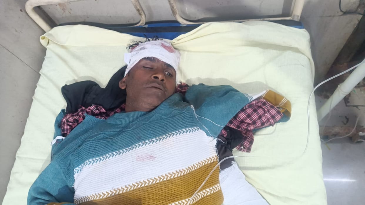Shahjahanpur youth injured after being hit by a train