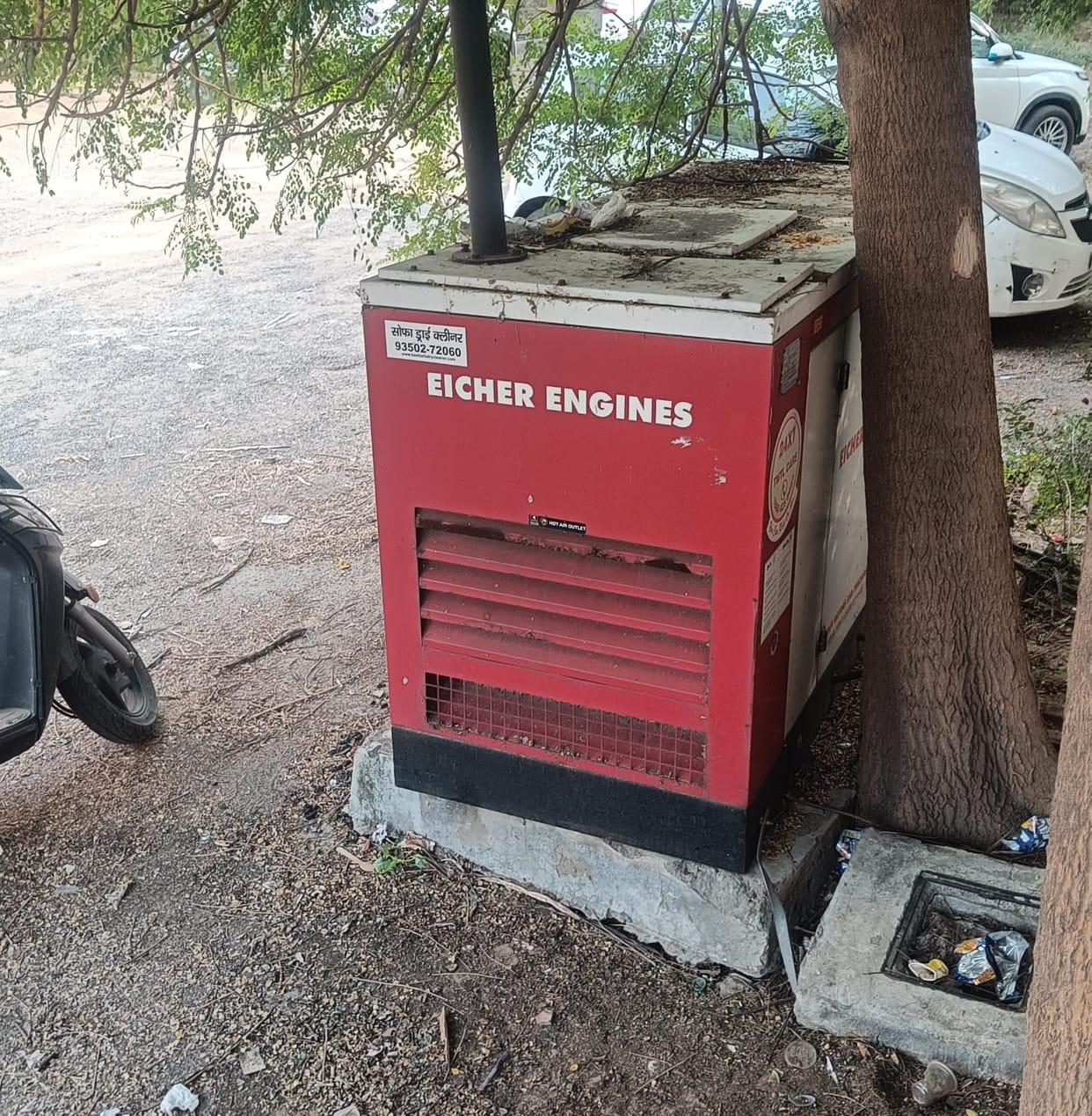 The generator at E-Disha has been out of service for the past 10 years