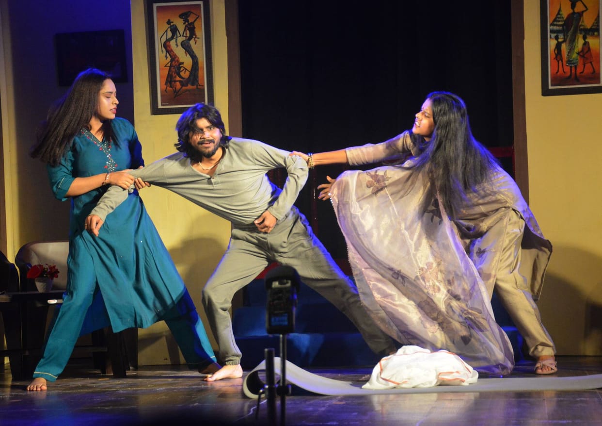 The staging of "Ghar Ka Na Ghat Ka" tickled everyone.