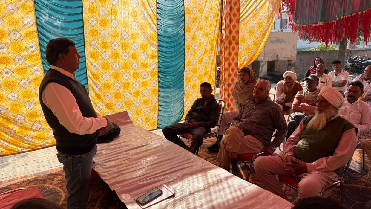 Farmers were encouraged to adopt natural farming.