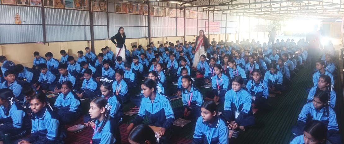 Students of 79 schools took the Meri Sanatan Sanskriti Meri Dharohar exam.