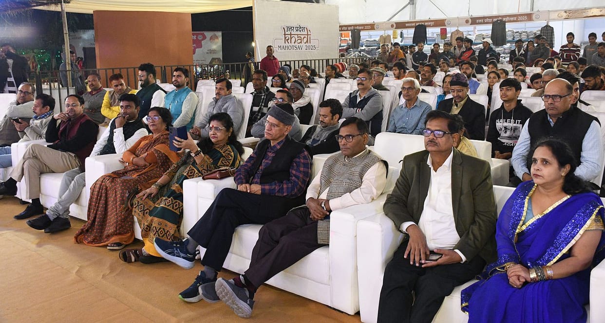Traditional fashion on display at Khadi Festival