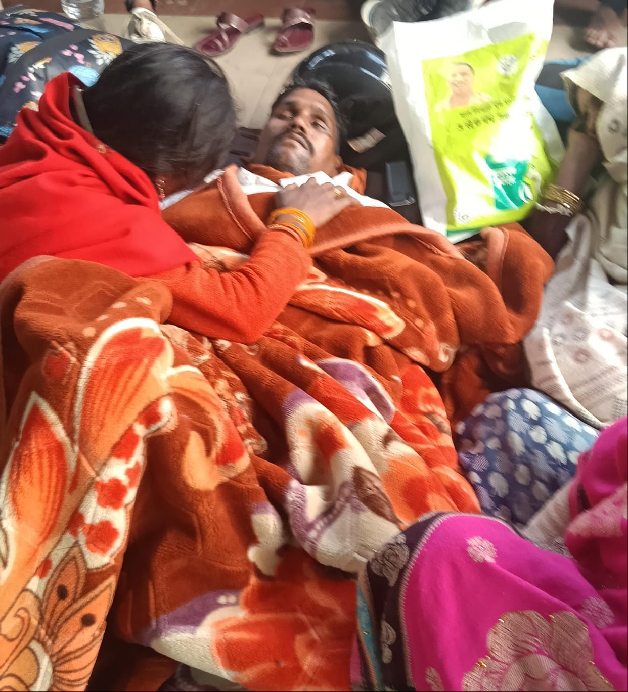 After incomplete treatment, he was thrown out of Lari's emergency room.