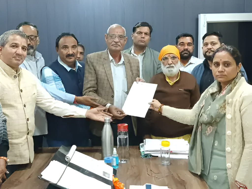 Memorandum submitted for action against IAS officer Santosh Verma