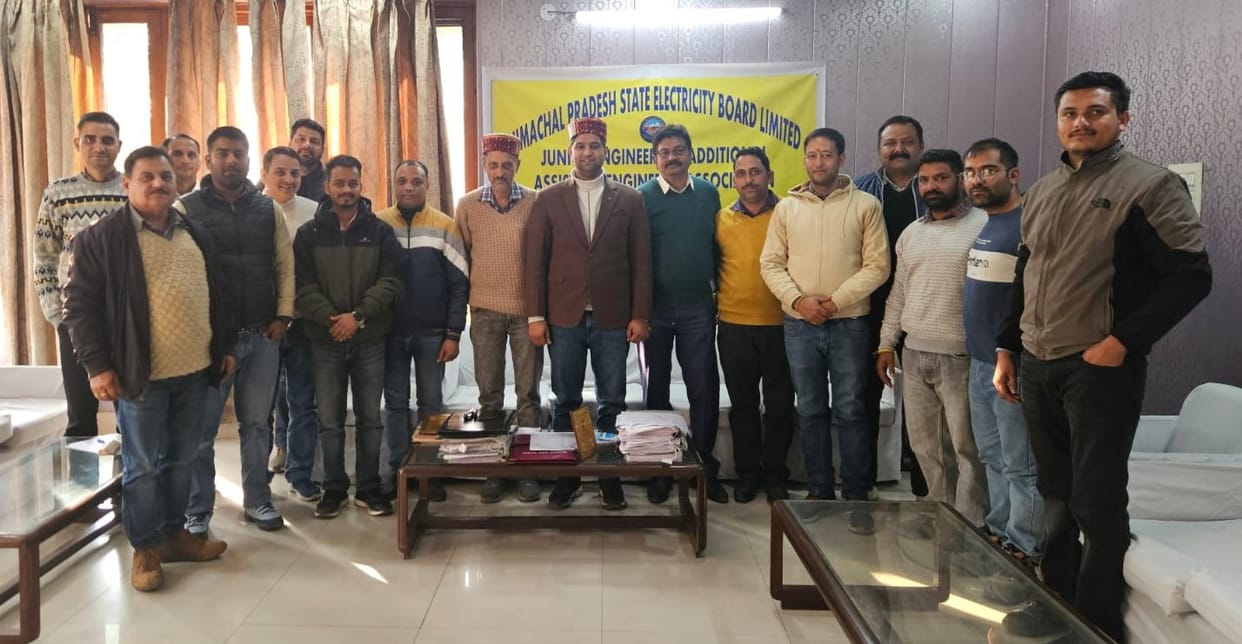 Rajiv became the president of State Electricity Board JE Association Bilaspur Zone