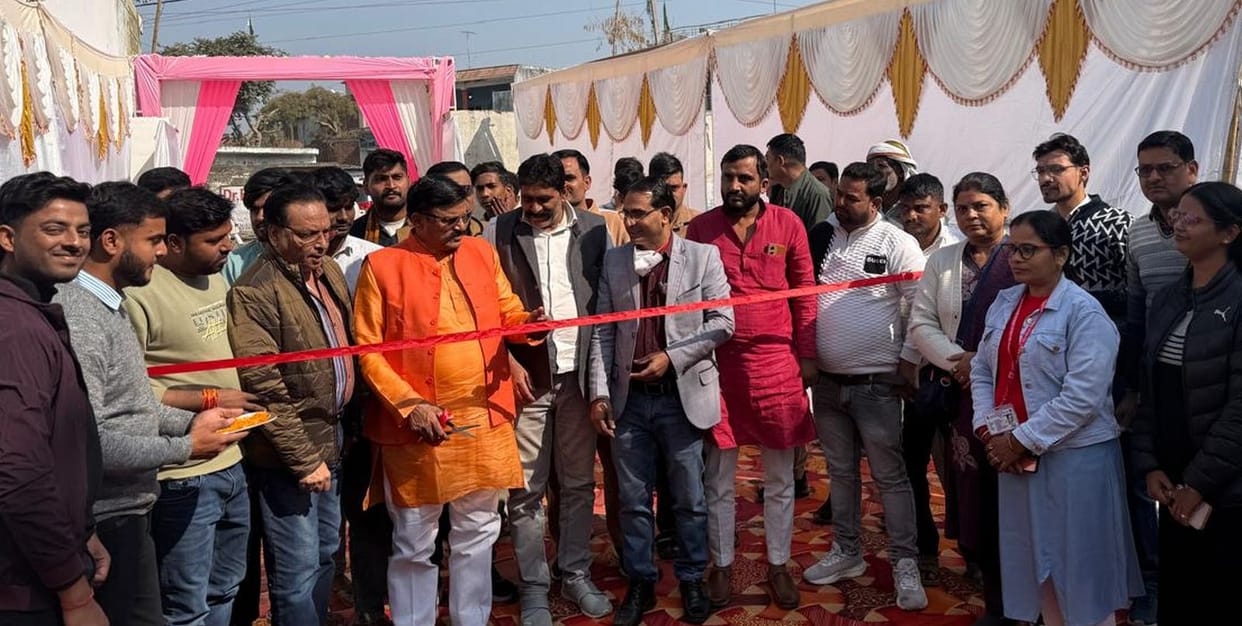 Health camp held in Arifpur Nawada, 750 patients examined, 10 referred