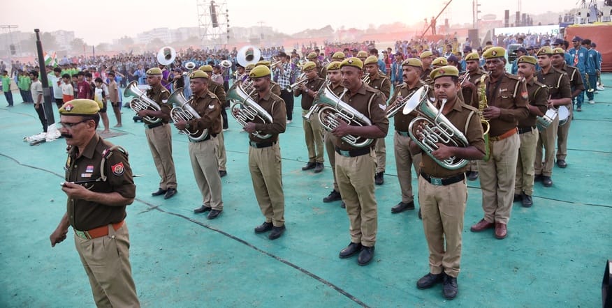 The President will spend 90 minutes among the Scouts and Guides, and 15,000 young people will salute him