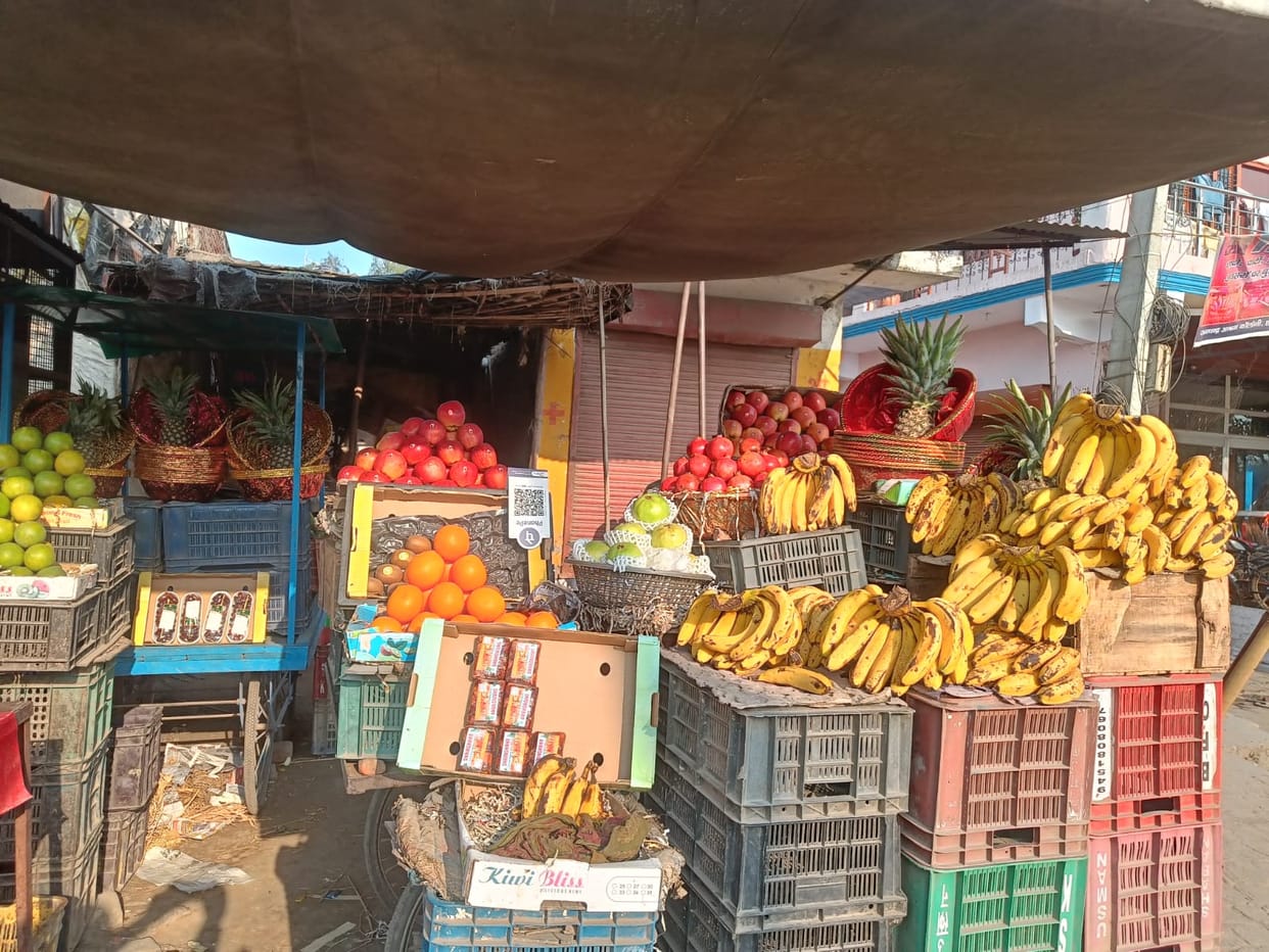 In seven months, 65,249 quintals of fruits were consumed in the district.