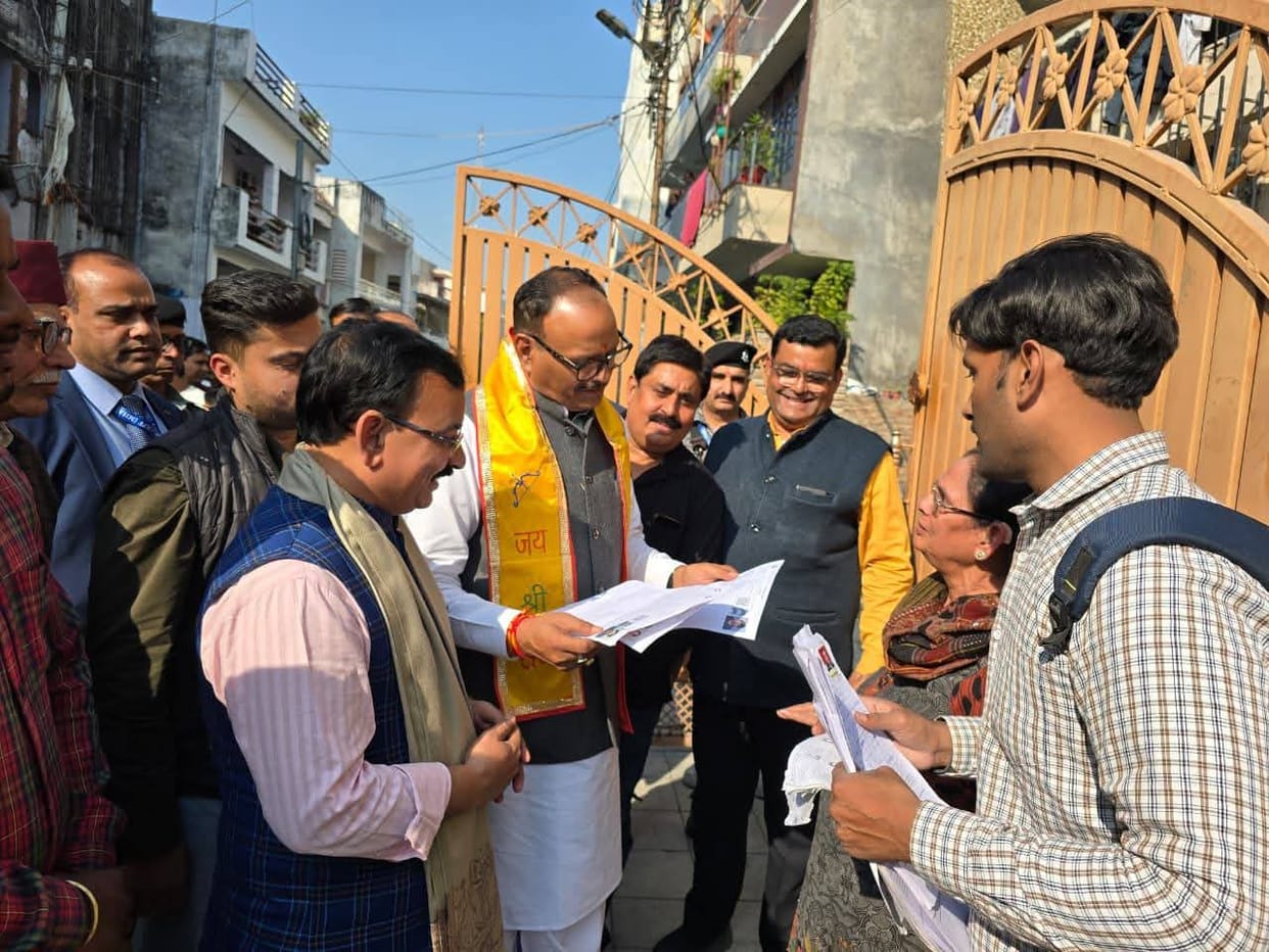 Deputy CM interacted in the Knock the Lock campaign