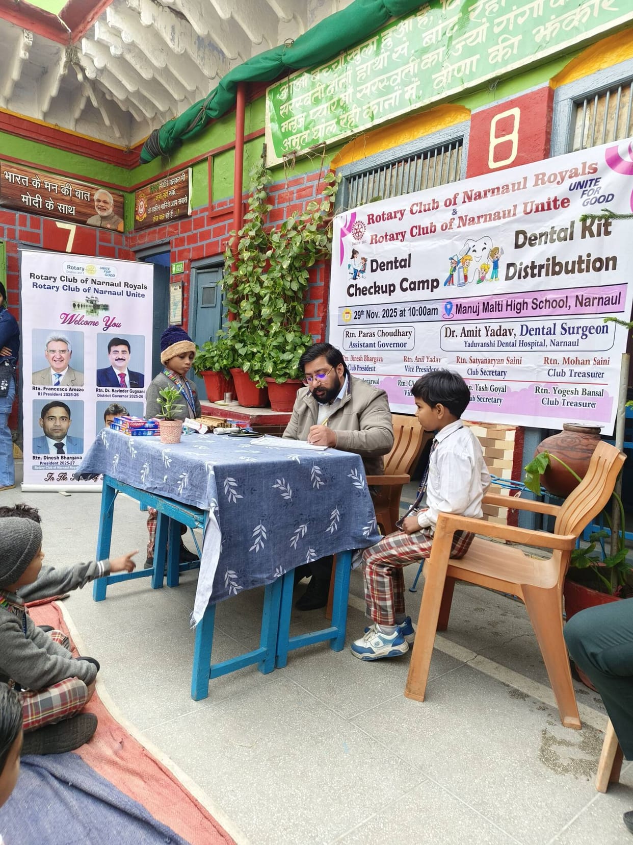 Rotary Club organised dental camp