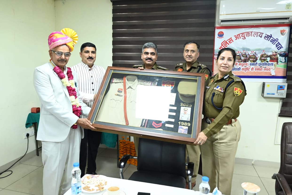 Retired inspector honored