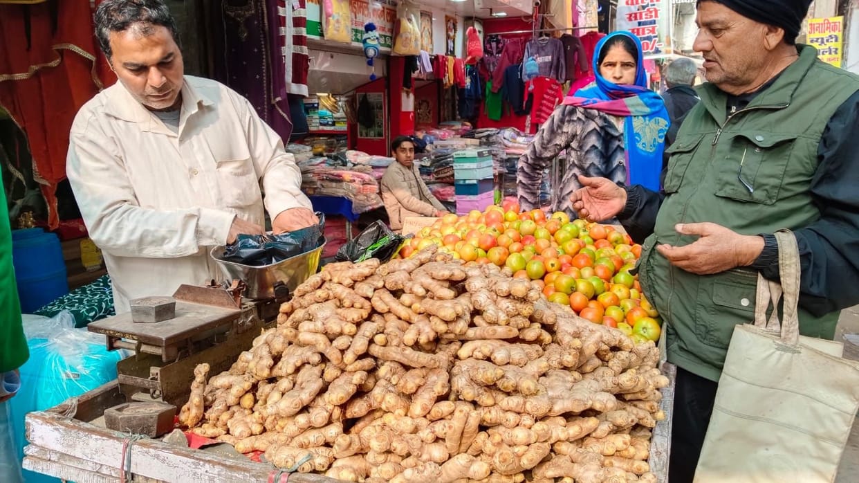 The cold has increased the price of ginger